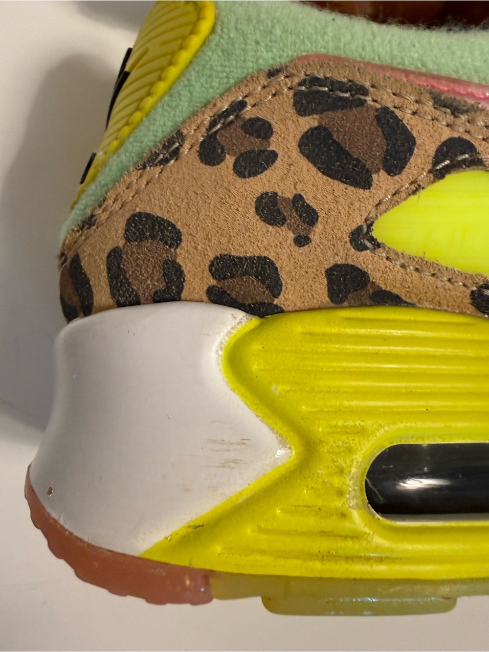Nike Air Max 90 LX Illusion Dancefloor Green Women's Size 10.5 CW3499-300 - Picture 8 of 16